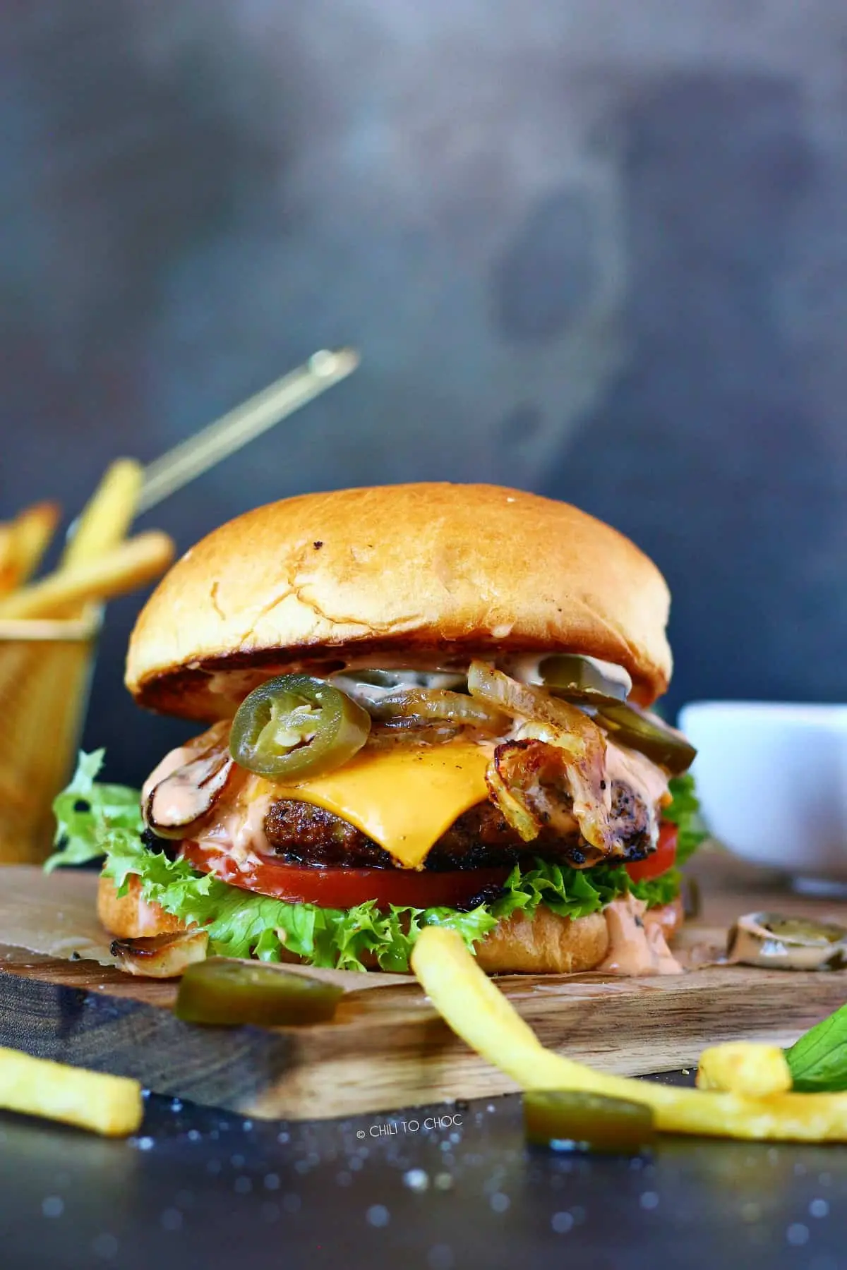 Spicy Jalapeño Burger